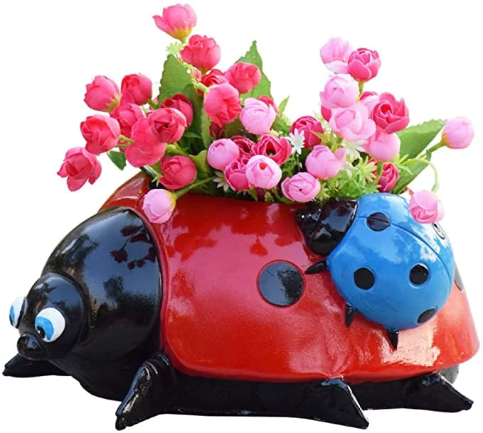 LadybugPot 1+1 FREE: Colorful Ladybug Flower Pot