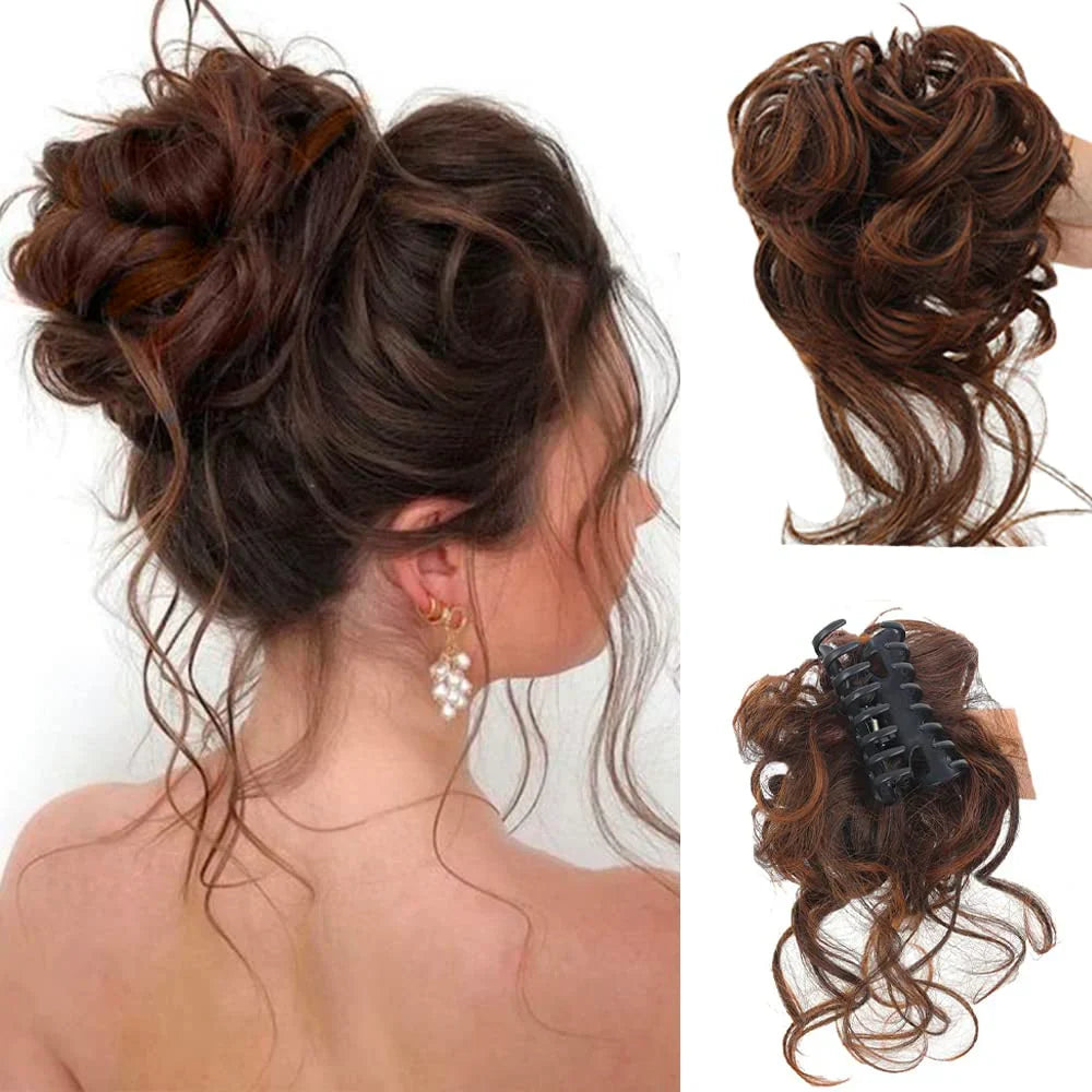 Rose® CurlyBun: Instant Curly Bun Hair Clamp