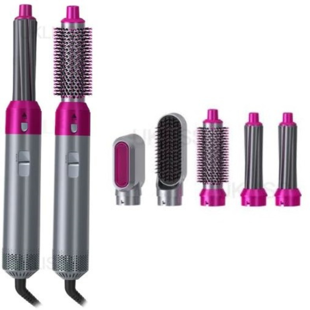 Rose® HairStyler - 5 in 1 Professional Hair Styler Brush Set