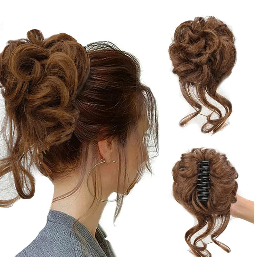 Rose® CurlyBun: Instant Curly Bun Hair Clamp